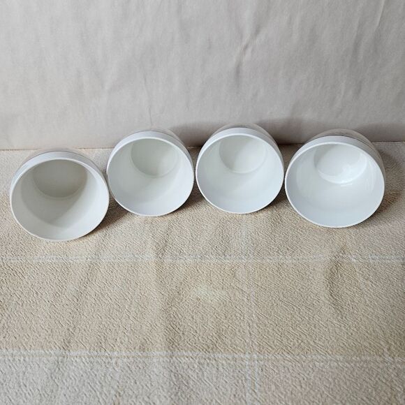 Thermo-Serv 70's Nautical Red White Blue Insulated Small Tumblers Set of 4 - Picture 3 of 6